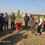 महापौर ने किया शिक्षक नगर और नेहरू नगर का पैदल भ्रमण, उद्यान निर्माण के लिए भूमिपूजन