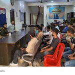 थाना बसंतपुर में डीजे संचालकों की बैठक, होली और बोर्ड परीक्षा को लेकर दिशा-निर्देश जारी