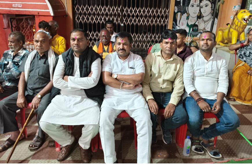 महाशिवरात्रि के अवसर पर शिव मंदिर चिखली में जस गायन&hellip;