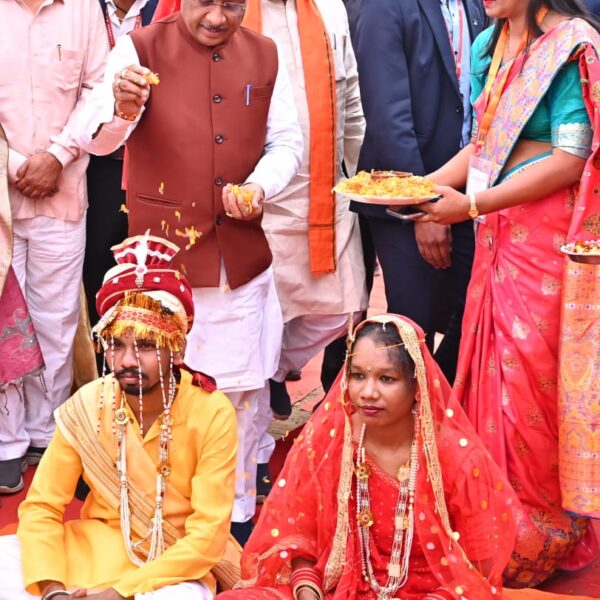 मुख्यमंत्री कन्या विवाह योजना में 6,412 जोड़ों का विवाह, सामाजिक समरसता का बना विश्व रिकॉर्ड