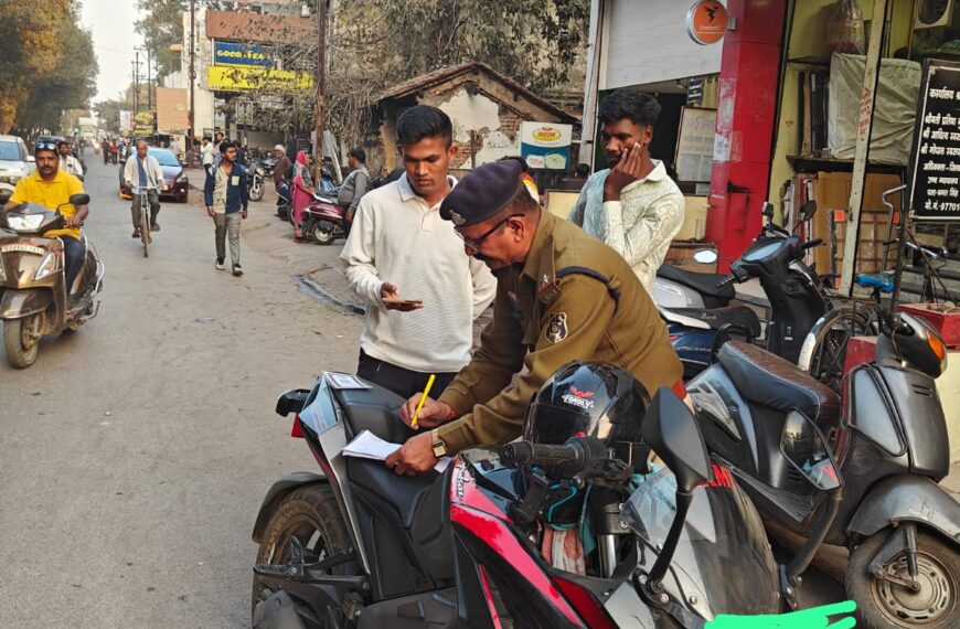 सर्विस रोड की व्यवस्था में सुधार, 195 वाहनों पर कार्रवाई&hellip;