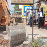 ममता नगर से मोतीपुर तक अतिक्रमण हटाव अभियान, ठेला-खोमचा और शेड हटाए