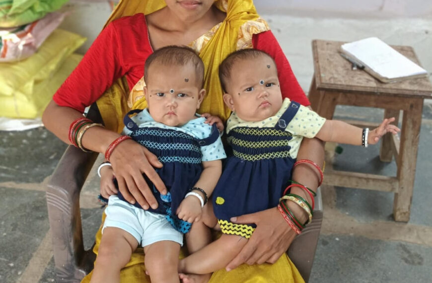 पोट्ठ लईका पहल से जुड़वा बच्चों को मिला नया जीवन,&hellip;