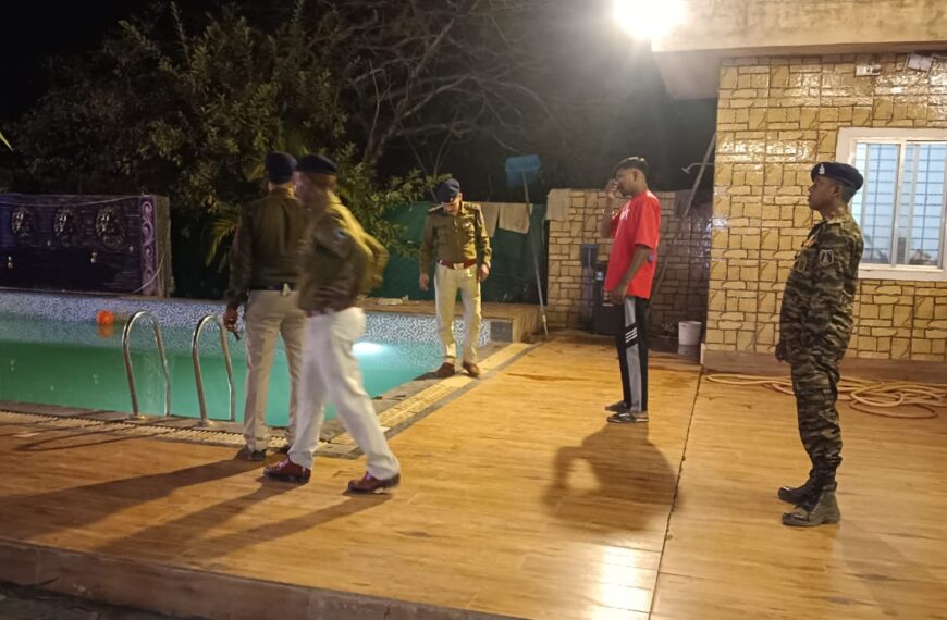 मनगटा क्षेत्र के रिसॉर्ट्स पर पुलिस की छापेमारी, 35 रिसॉर्ट्स&hellip;