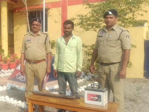 रूदगांव साकरीपार चोरी का पुलिस ने किया खुलासा, आरोपी गिरफ्तार