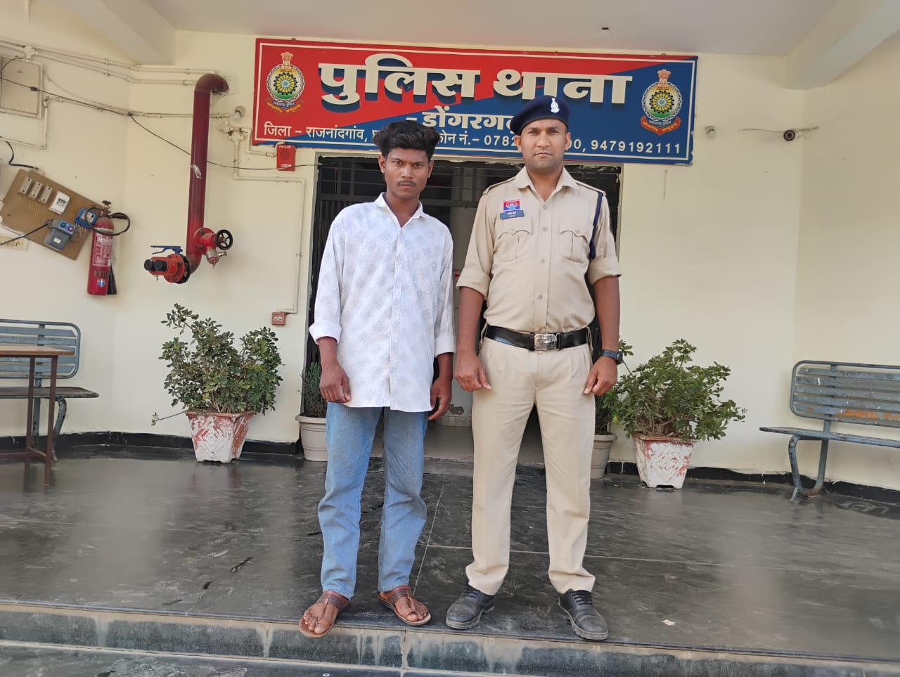 डोंगरगढ़ पुलिस ने नाबालिग बहलाकर भगाने और दुष्कर्म करने वाले आरोपी को किया गिरफ्तार