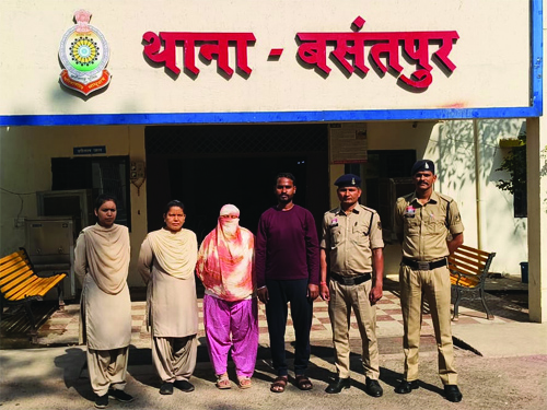 फर्जी मैरिज ब्यूरो का भंडाफोड़, थाना बसंतपुर पुलिस ने दो आरोपियों को किया गिरफ्तार