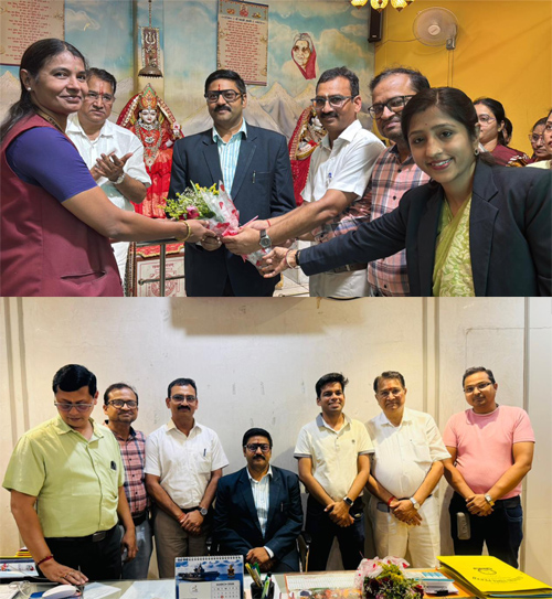 गायत्री विद्यापीठ में नए प्राचार्य अंकित व्यास ने संभाला पदभार