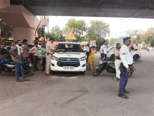 यातायात नियमों का उल्लंघन करने वालों पर कड़ी कार्रवाई, 38,500&hellip;