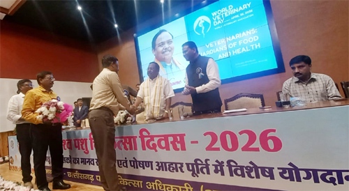 विश्व पशु चिकित्सा दिवस पर रायपुर में वार्षिक अधिवेशन सम्पन्न,&hellip;