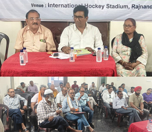 जिला हॉकी संघ की वार्षिक आमसभा सम्पन्न, 26 खिलाड़ियों ने राष्ट्रीय स्तर पर किया प्रदेश का प्रतिनिधित्व