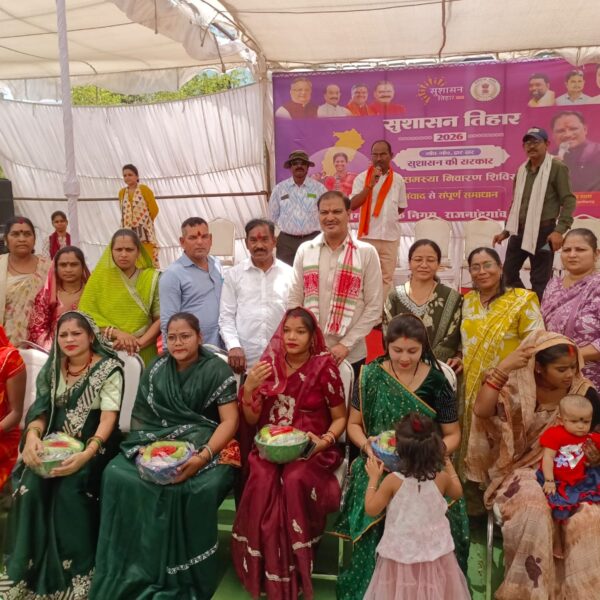 सुशासन तिहार : लखोली शिविर में उमड़ा जनसैलाब, गर्मी के बावजूद पहुंचे सैकड़ों लोग