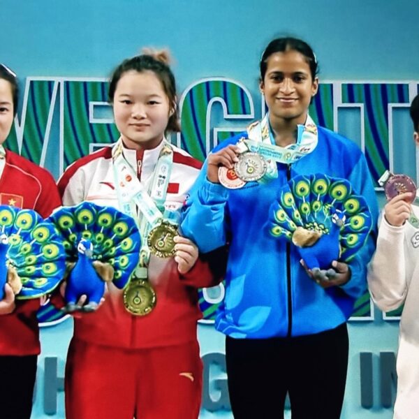 एशियाई वेटलिफ्टिंग में चमकीं ज्ञानेश्वरी, सिल्वर और कांस्य पदक जीत देश का मान बढ़ाया