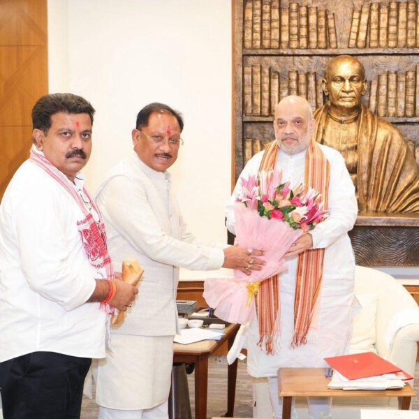 छत्तीसगढ़ में अखिल भारतीय आयुर्वेद संस्थान के स्थापना का प्रस्ताव, अमित शाह से मिले मुख्यमंत्री विष्णुदेव साय