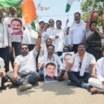 जलसंकट पर कांग्रेस का प्रदर्शन, महिलाओं ने सड़क पर फोड़ी मटकी