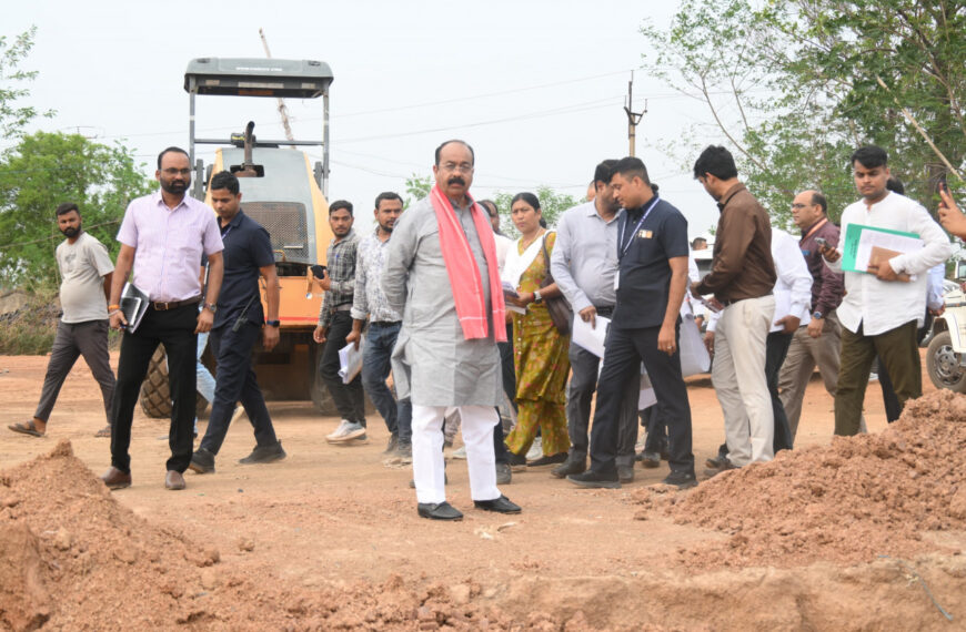 उप मुख्यमंत्री अरुण साव ने इंटिग्रेटेड स्पोर्ट्स स्टेडियम का किया&hellip;