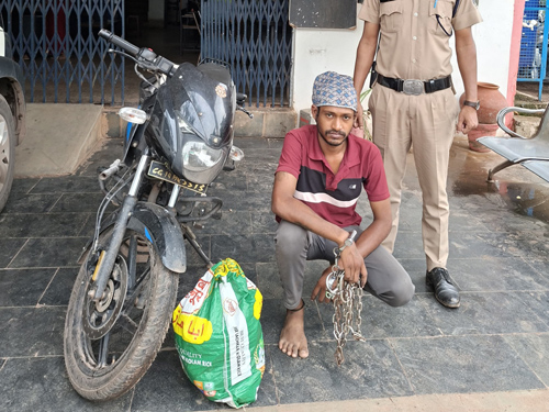 अवैध शराब बिक्री करते युवक गिरफ्तार, 35 हजार रुपये से&hellip;