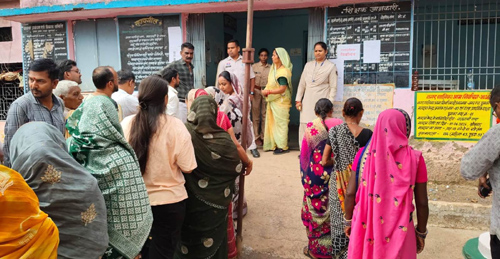 नगर पालिका एवं त्रिस्तरीय पंचायत आम व उप निर्वाचन, जिले में मतदान शांतिपूर्वक संपन्न