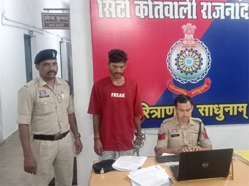 शांति व्यवस्था भंग करने वाले आदतन बदमाश पर कार्रवाई, कोतवाली पुलिस ने भेजा जेल