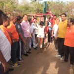 मस्ती की पाठशाला में गूंजा उत्साह, पारंपरिक खेलों और जुम्बा डांस का बच्चों ने लिया आनंद