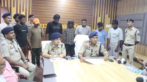 अंतरराज्यीय गांजा तस्कर गिरोह का भंडाफोड़: 20.59 लाख का 41&hellip;