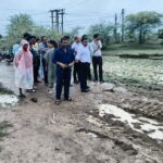 खुटेरी में 3.28 एकड़ शासकीय भूमि से हटा अवैध कब्जा, ट्रैक्टर चलाकर समतल की गई भूमि