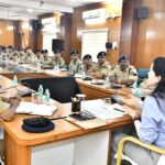 विजिबल पुलिसिंग पर जोर : एसपी अंकिता शर्मा ने ली मैदानी अफसरों की क्लास, कहा- बीट सिस्टम मजबूत करें, पुराने केस जल्द निपटाएं