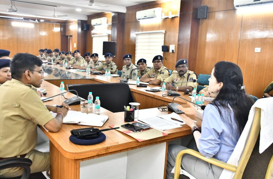 विजिबल पुलिसिंग पर जोर : एसपी अंकिता शर्मा ने ली&hellip;