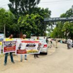 बेटियों से दरिंदगी पर फूटा गुस्सा, ‘जीवनदान’ ने न्यायालय के सामने किया प्रदर्शन
