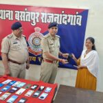 बसंतपुर पुलिस ने बरामद किए 25 गुम मोबाइल, मालिकों के चेहरे पर लौटी मुस्कान