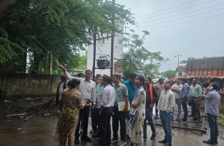 महापौर ने यातायात नगर जीर्णोद्धार कार्य का किया निरीक्षण :&hellip;