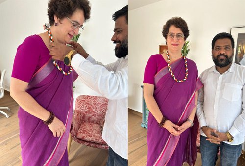 प्रियंका गांधी से मिले कांग्रेस नेता अब्दुल कलाम खान, छत्तीसगढ़ सहित संगठन की मजबूती पर हुई चर्चा
