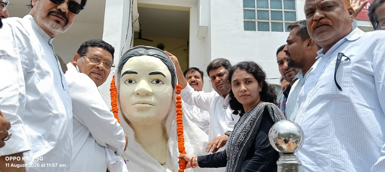 मिनीमाता जी की पुण्यतिथि पर कांग्रेसजनों ने अर्पित की श्रद्धांजलि