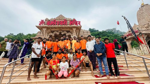 48 किमी डाक कांवड़ यात्रा में दिया नशामुक्ति और फिटनेस&hellip;