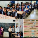 बच्चों ने बनाई राखियां, स्कूल में लगाया स्टॉल; 8-10 साल से जारी है नवाचार
