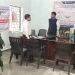 कलेक्टर का पटवारी कार्यालय का आकस्मिक निरीक्षण : नक्शा बटांकन में लापरवाही पर सुंदरा पटवारी को नोटिस देने के निर्देश