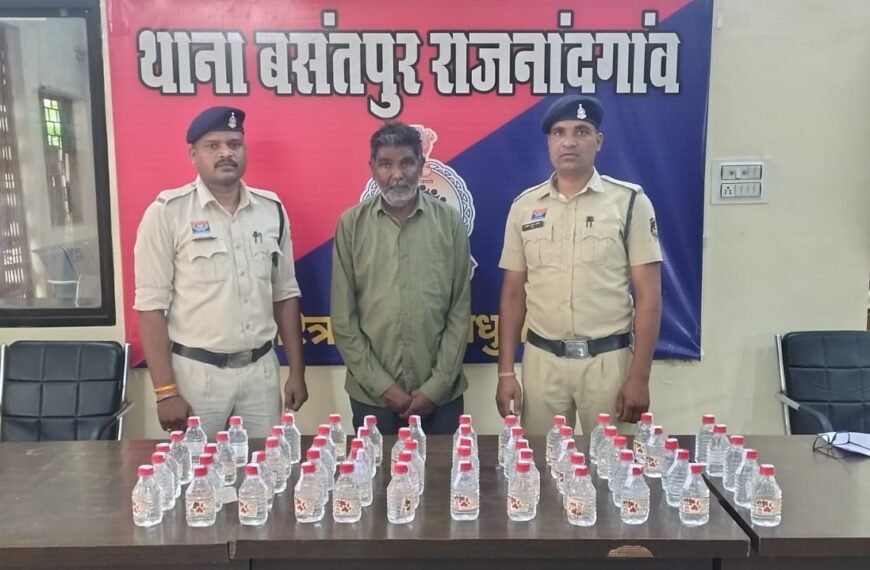 राजनांदगांव में अवैध शराब पर पुलिस की बड़ी स्ट्राइक :&hellip;