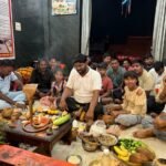 शक्तिधाम में औषधीय जड़ी-बूटियों से हुई नागदेवता की पूजा