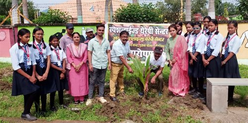 पीएमश्री नवोदय विद्यालय डोंगरगढ़ में वृक्षारोपण, रोपे गए पौधे