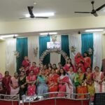 तीज मिलन में सजी संस्कृति की रंगीन शाम, प्रतियोगिताओं में महिलाओं ने दिखाया हुनर