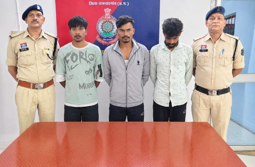 चोरी के 2 मामलों का खुलासा : 4 आरोपी गिरफ्तार,&hellip;