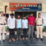 ट्रैक्टर की बैटरियां चोरी करने वाले 04 आरोपी गिरफ्तार, चोरी का माल बरामद कर भेजे गए जेल