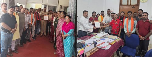 गरबा आयोजनों में सांस्कृतिक मर्यादा और सुरक्षा की मांग, हिंदू जागरण मंच ने सौंपा ज्ञापन