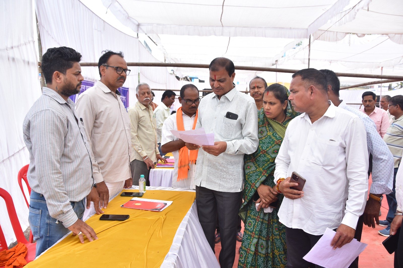 सेवा संकल्प अभियान : लखोली स्कूल में लगे अंतिम मेगा कैंप में पहुंचे 53 आवेदन