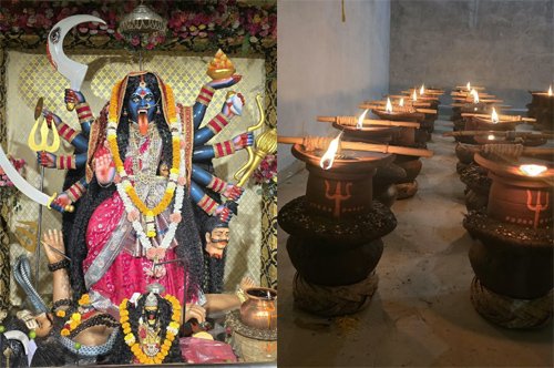 91 मनोकामना ज्योति कलशों की रोशनी से जगमगाया शक्तिधाम, महाकाली&hellip;