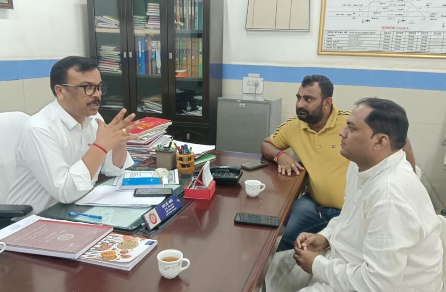 रेलवे के लिखित आश्वासन को अमल में लाने फिर पहुंचे&hellip;