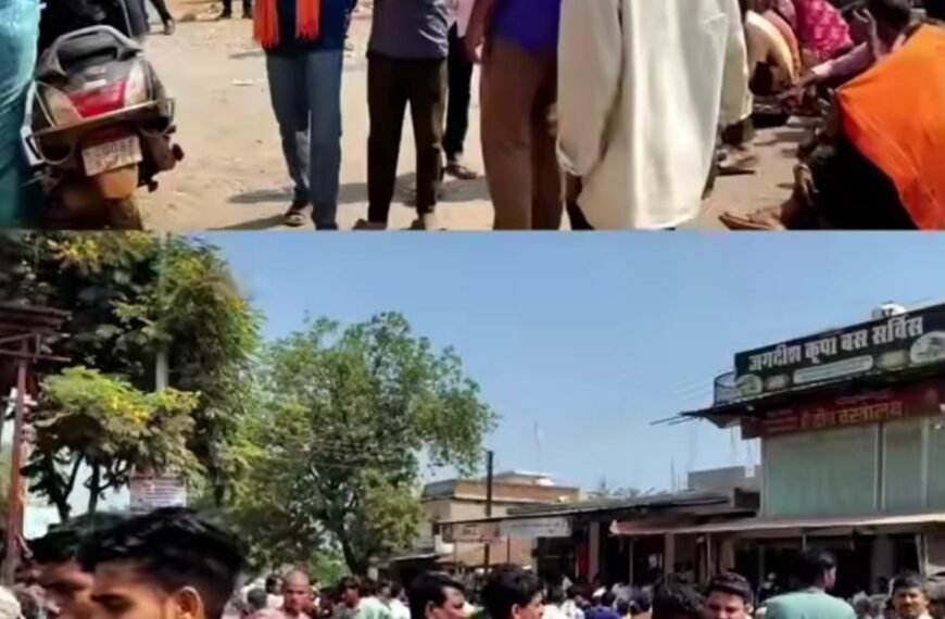 युवक से बेरहमी से मारपीट पर भड़के ग्रामीण, नर्मदा में&hellip;